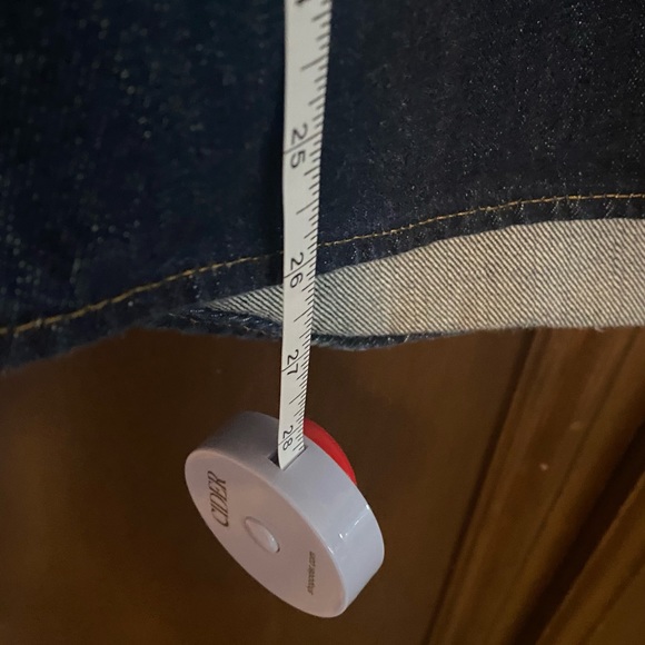 NWT CALVINKLEIN205W39NYC western shirt denim/jeans. 18 1/2 across beneath armpit - Picture 9 of 13